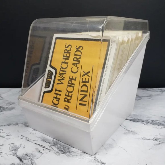 Recipe Card Set Complete Weight Watchers 360 Cards Vintage - Picture 6 of 7